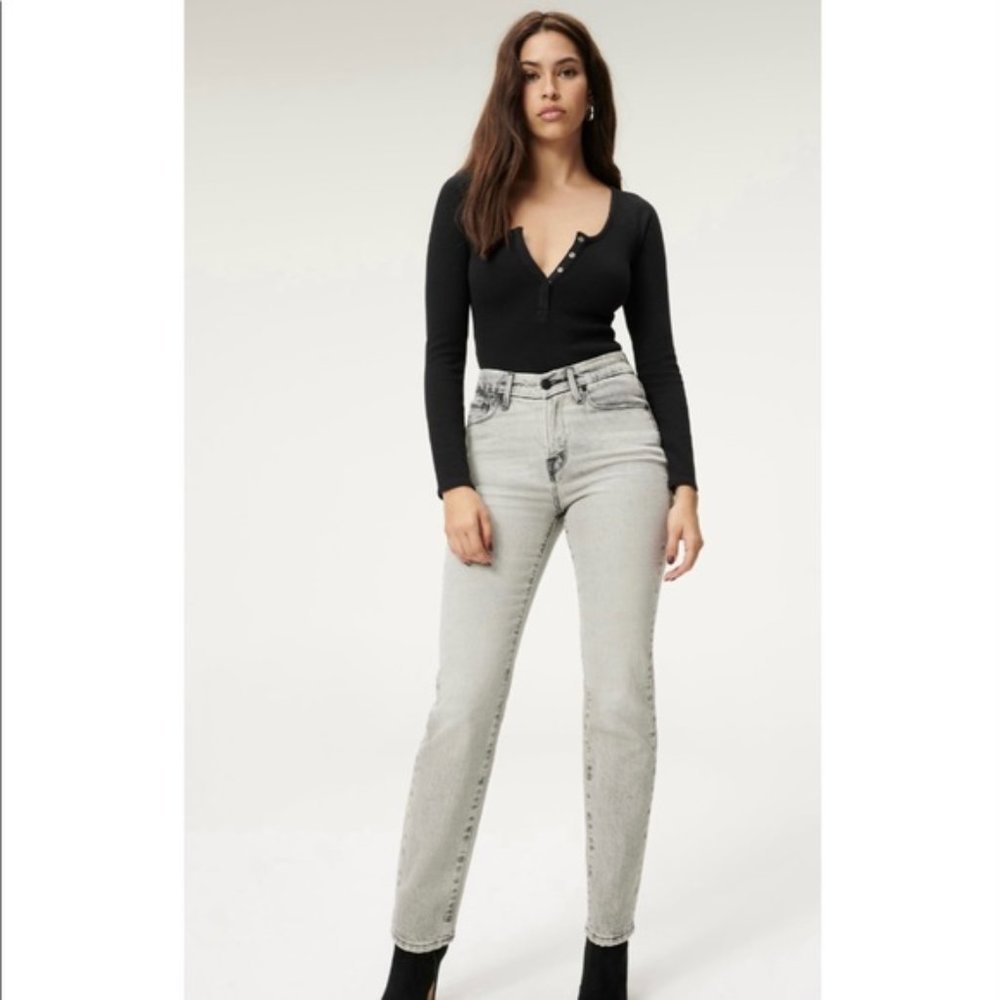 NWT Good American Good Classic Jeans - Size 18 - Picture 2 of 11